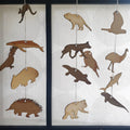 Creatures of Australia Christmas decorations