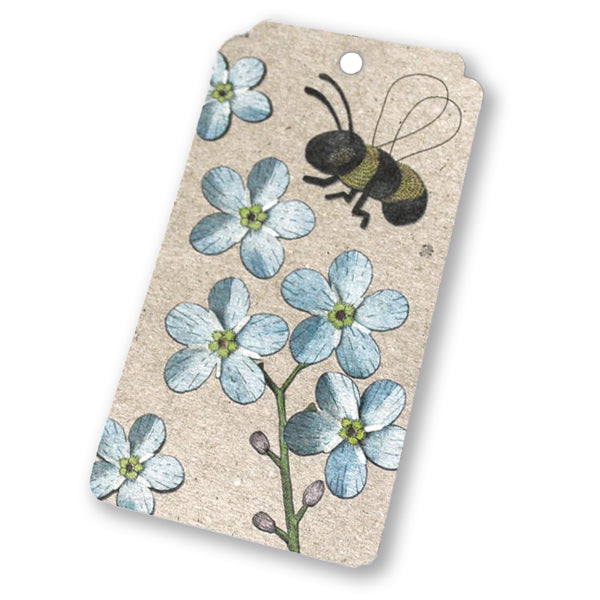 Pack of Forget-me-not Gift Tags